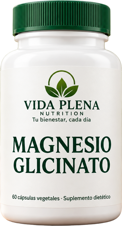 Frasco de Magnesio Glicinato de Vida Plena Nutrition