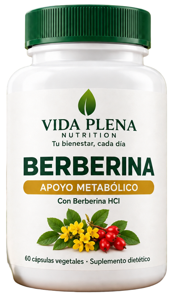 Frasco de Berberina de Vida Plena Nutrition