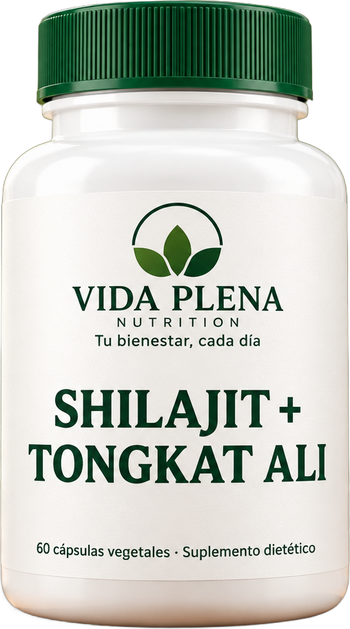 Frasco de Shilajit + Tongkat Ali de Vida Plena Nutrition